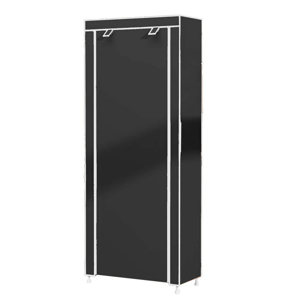 Zapatero de Tela con Puerta Nyana Home 160x30x60 Cm.