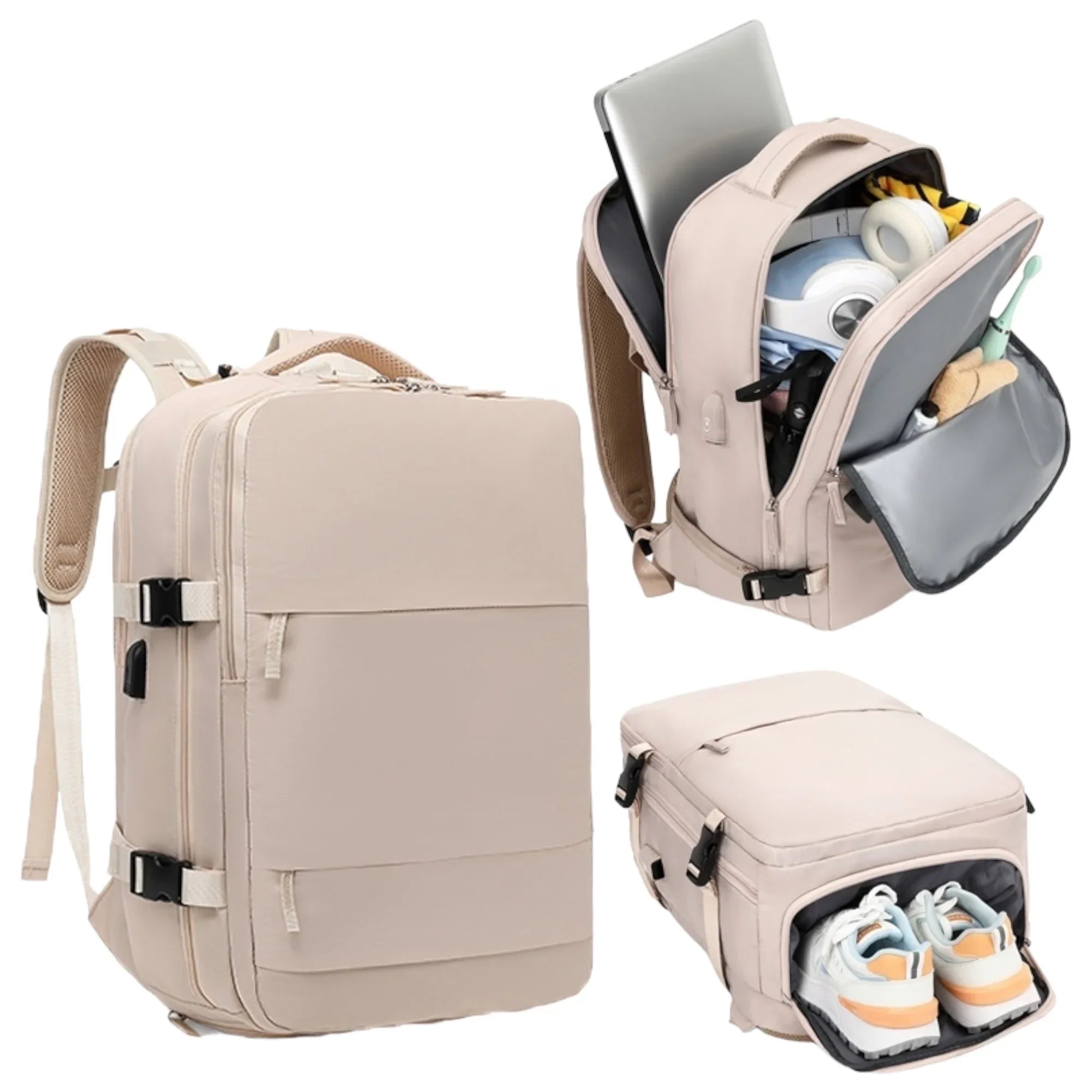 Mochila de Viaje para Cabina de Avión.